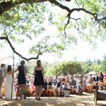 a beautiful wedding under the open sky at Bell Valley Retreat — Anderson Valley, Mendocino County, California